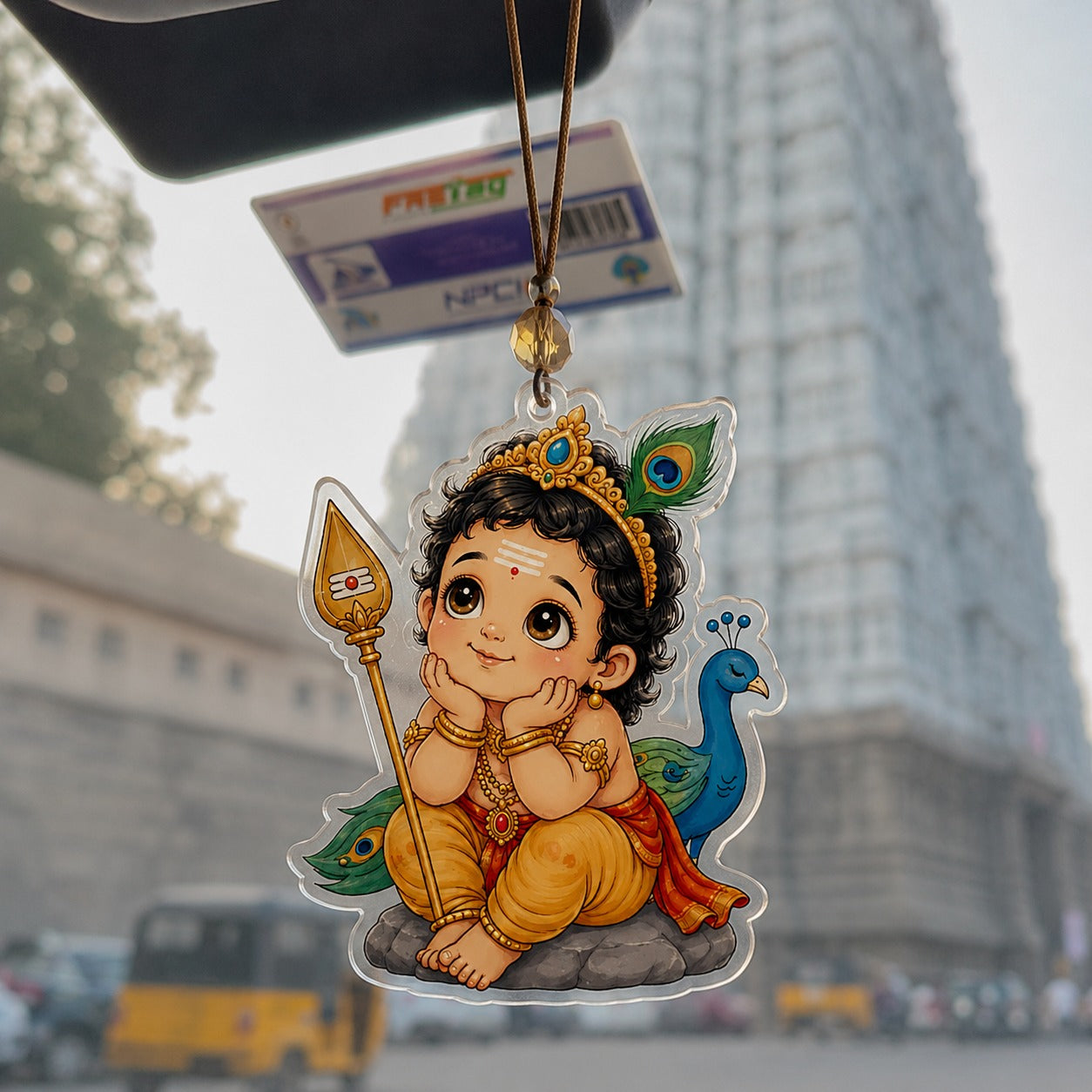 Murugan car hanging