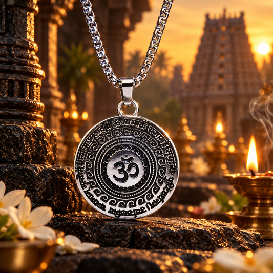 om pendant chain