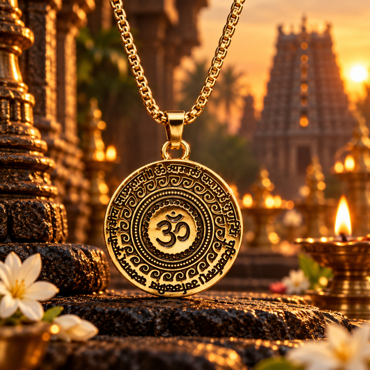 om pendant chain